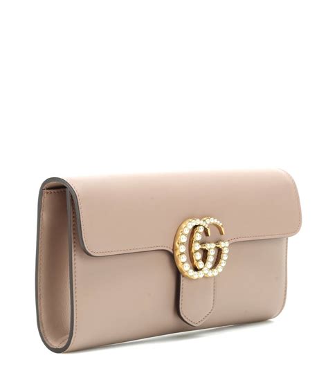 gucci marmont clutch rose|Gucci Marmont leather.